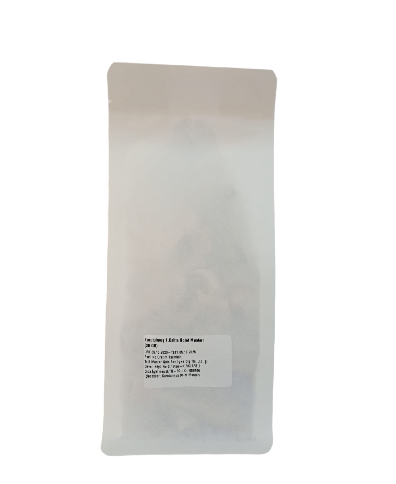 KURUTULMUŞ 1.KALİTE BOLET(PORÇİNİ) MANTARI