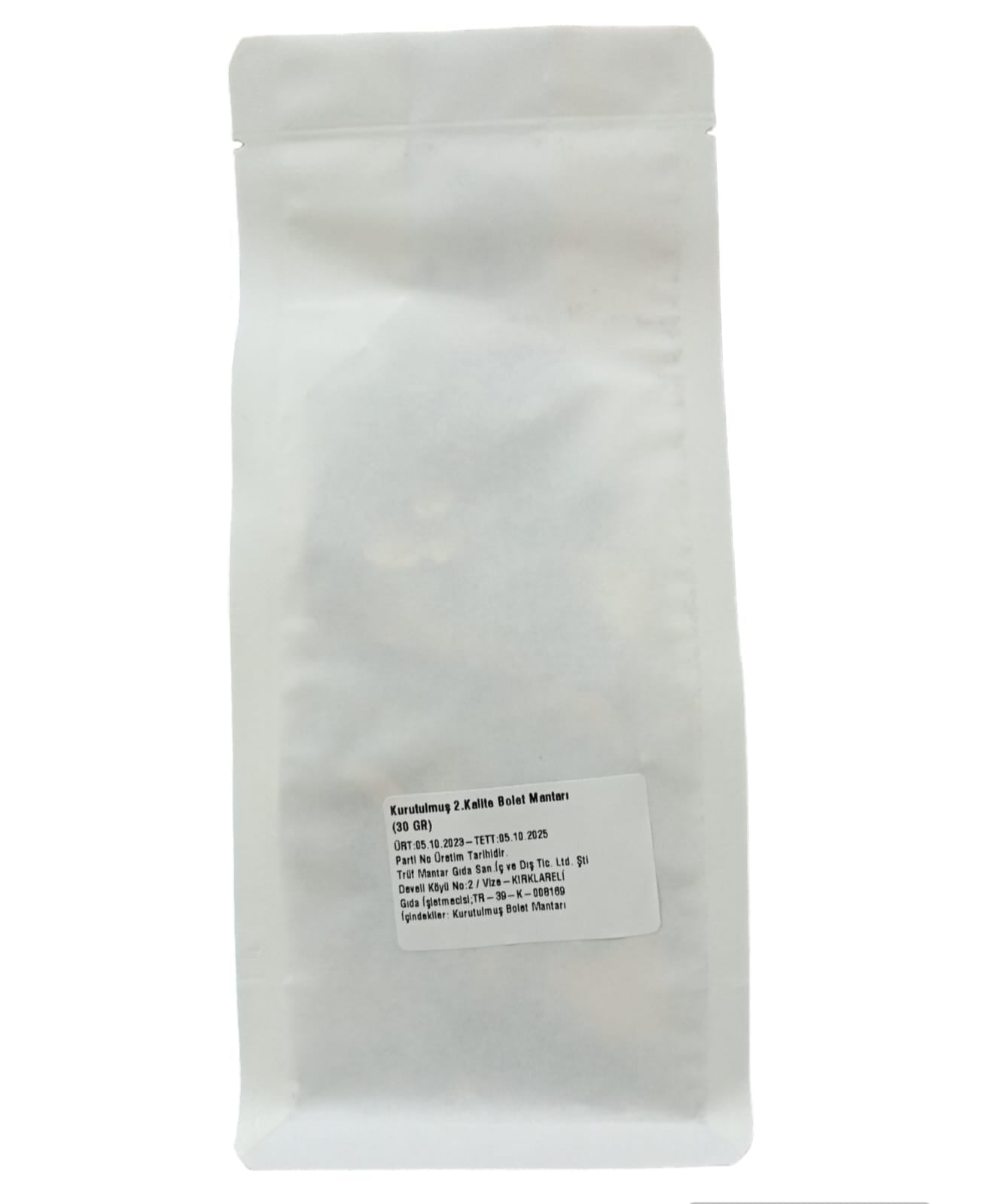 KURUTULMUŞ 2.KALİTE BOLET MANTARI